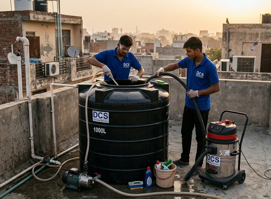 water tank cleaning services uttam nagar