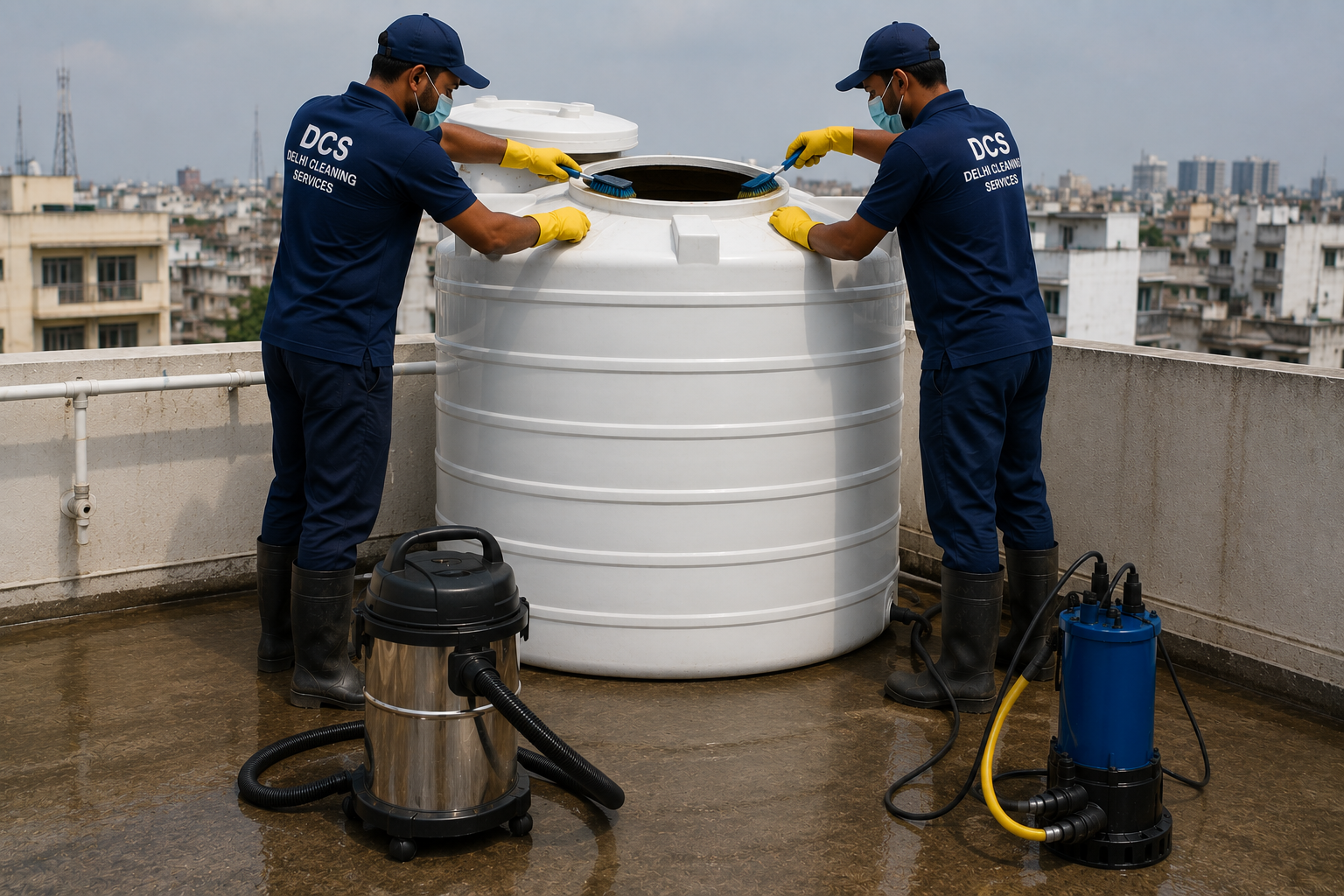 water tank cleaning near me