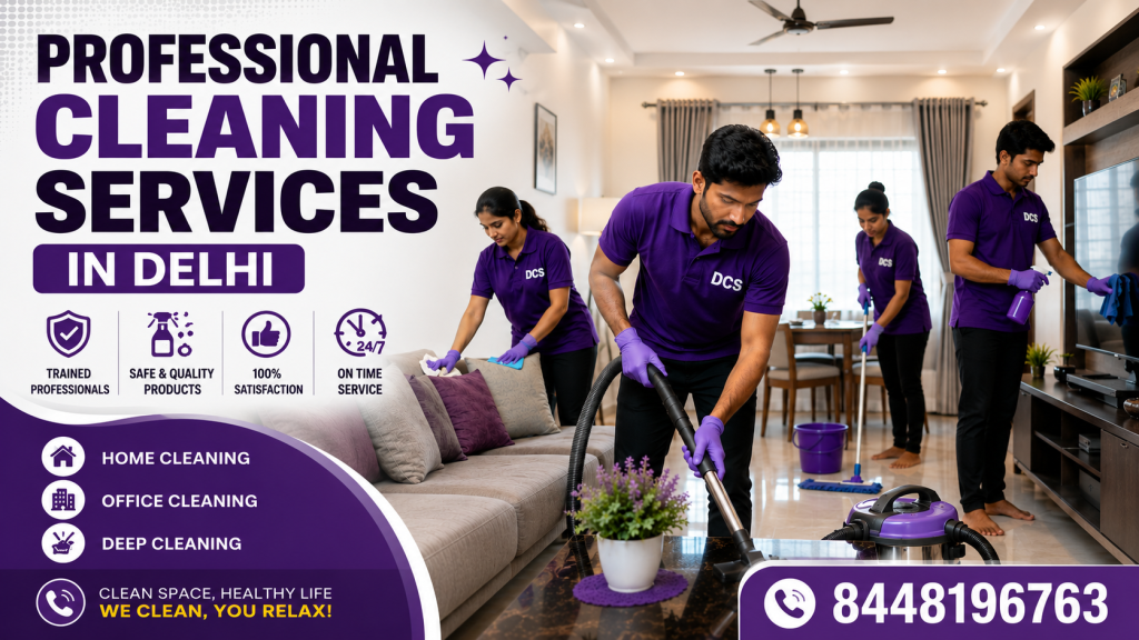 Professional Cleaning Services in Delhi | Home & Office Cleaning