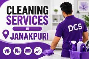 Professional cleaning services in Janakpuri Delhi for home and office cleaning